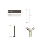 detalles y acabados del perchero hulot