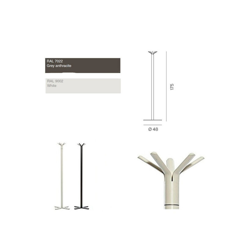 detalles y acabados del perchero hulot