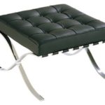 Ottoman BARNA, piel top negra