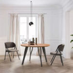 MESA MADERA ZAHORI REDONDA